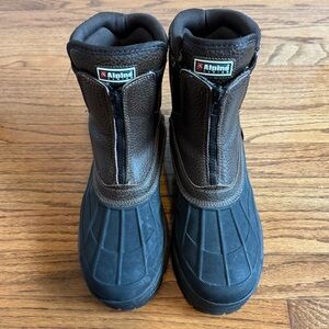 Alpine Design Men’s leather rubber boots